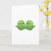 Carte Pois En Pod (Fleur jaune)