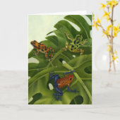 Carte Poison Arrow Frog (Fleur jaune)