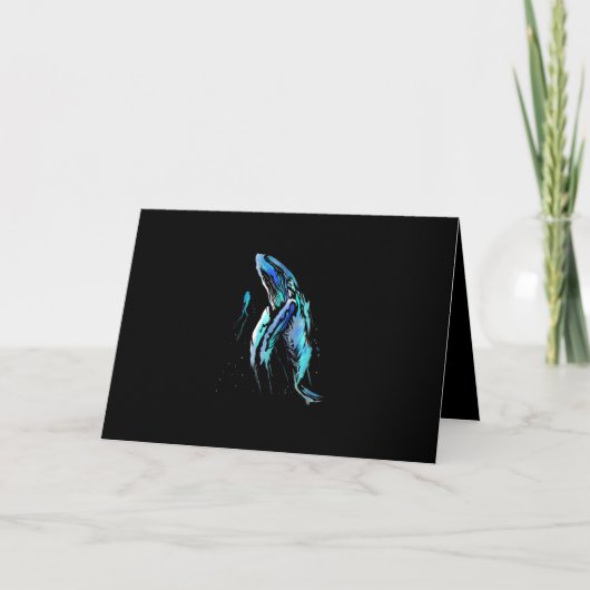 Carte Poison de Whale Swimming Diving (Devant)