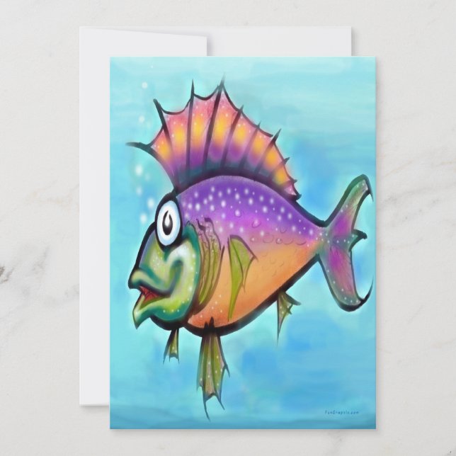 Carte Poisson (Devant)