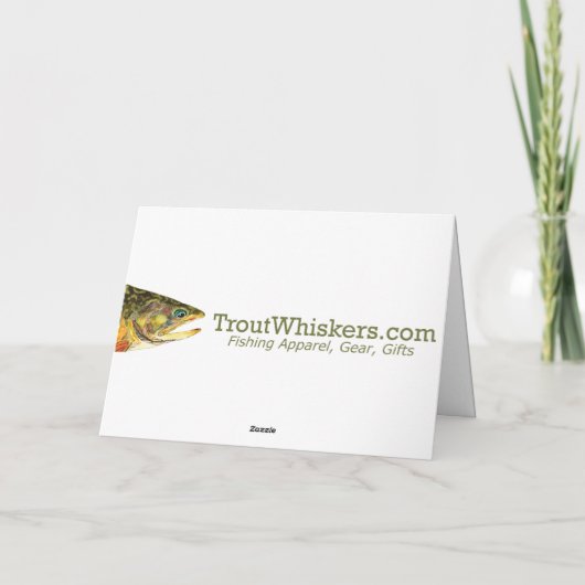 Carte Poisson Brown à la truite (Dos)