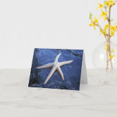 Carte Poisson-cétacés sur la roche de la lave (Fleur jaune)