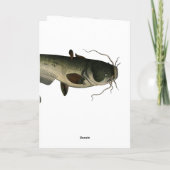 Carte Poisson-chat vintage, Fête des mères (Dos)