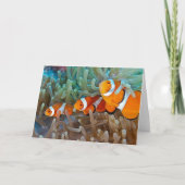 Carte Poisson clown (Devant)