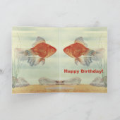 Carte Poisson d'anniversaire (Intérieur)