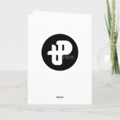 Carte Poisson d'anniversaire tardif (Dos)