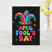 Carte Poisson d'avril 1er avril Farce Blague Cadeau drôl (Fleur jaune)