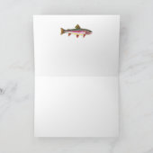 Carte Poisson de truite arc-en-ciel (Intérieur)