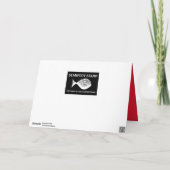 Carte Poisson en plastique, changement climatique (Dos)