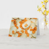 Carte Poisson Et Frites (Fleur jaune)