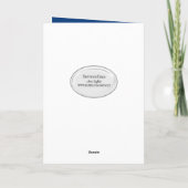 Carte poisson grand drapeau pour anniversaire (Dos)