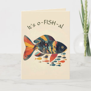 Carte Poisson modifiable officiellement vieillissant pou