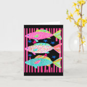 Carte Poisson Pré préparé Été Poisson de Plage Côtière e (Fleur jaune)