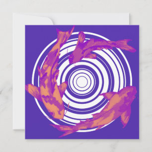 Carte Poisson rouge