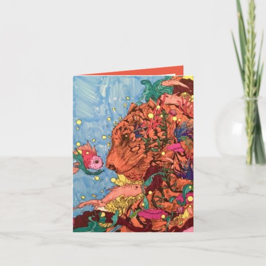 Carte POISSON TIGER (Devant)