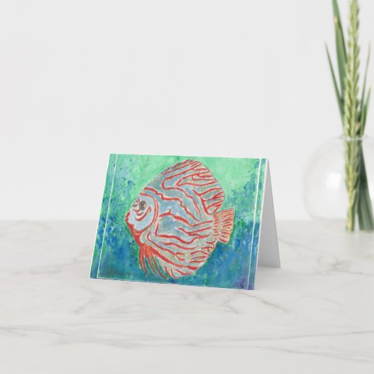 Carte Poisson tropical (Devant)