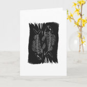 Carte Poissons (Fleur jaune)