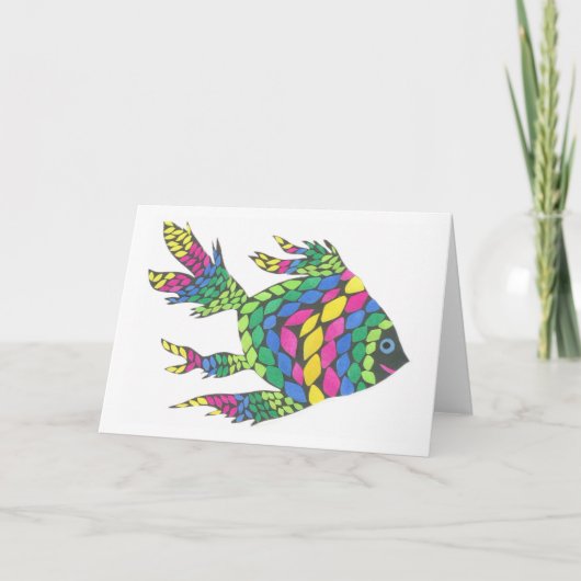 Carte Poissons (Devant)