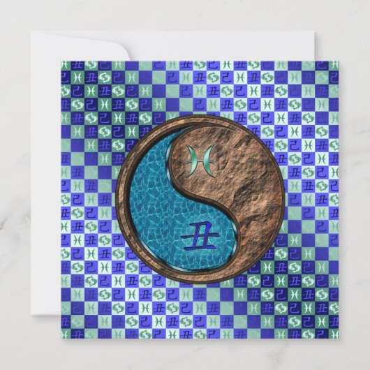 Carte Poissons & Boeuf de Terre (Devant)