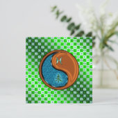 Carte Poissons & Chèvre en Bois (Debout devant)