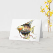 Carte Poissons d'imaginaire : Angelo (Fleur jaune)