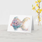 Carte Poissons d'imaginaire : Lucy (Fleur jaune)