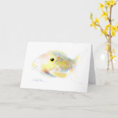 Carte Poissons d'imaginaire : Polly (Fleur jaune)