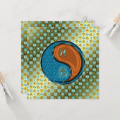 Carte Poissons & Dragon de Bois (Devant/Arrière en situation)