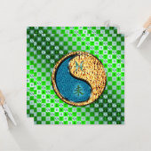 Carte Poissons et chèvre (Devant/Arrière en situation)