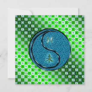 Carte Poissons et Chèvre d'eau