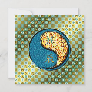 Carte Poissons et Dragon de Feu