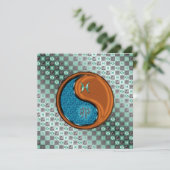 Carte Poissons et lapin de bois (Debout devant)