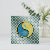 Carte Poissons et lapin métallique (Debout devant)