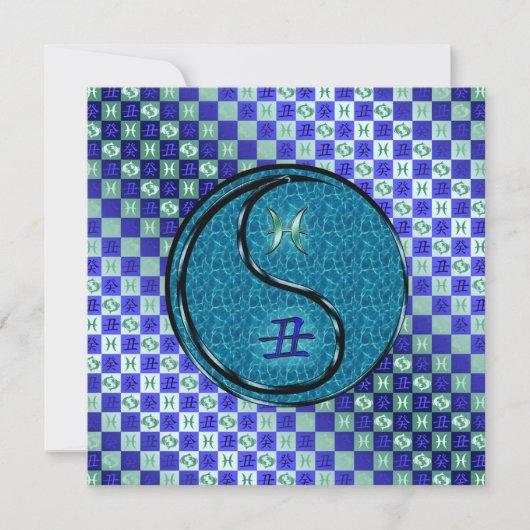 Carte Poissons et Ox d'eau (Devant)