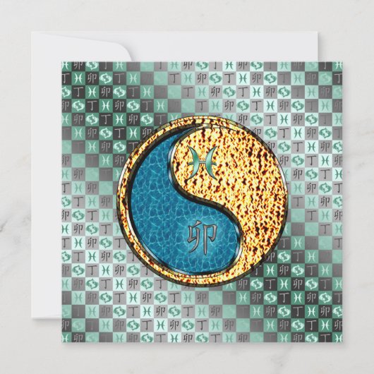 Carte Poissons et Rabbit de feu (Devant)