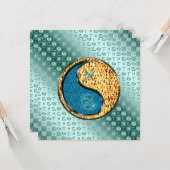 Carte Poissons et serpent à feu (Devant/Arrière en situation)