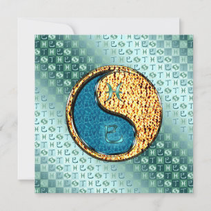 Carte Poissons et serpent à feu