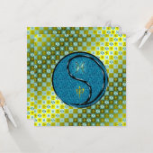 Carte Poissons et singe de l'eau (Devant/Arrière en situation)