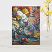 Carte Poissons, fruits et fleurs | Kathryn E. Cherry (Fleur jaune)