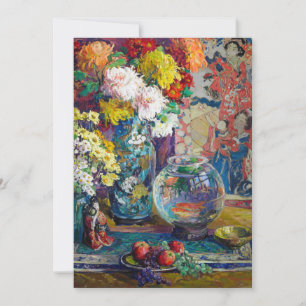 Carte Poissons, fruits et fleurs Kathryn E. Cherry