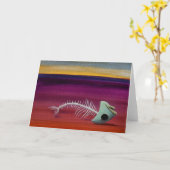 Carte Poissons morts (Fleur jaune)