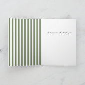 Carte Poitrine d'arbre dessinée à la main verte (Intérieur)