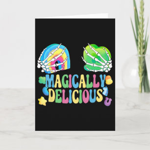 Carte Poitrine de trèfle magiquement délicieuse St Patri
