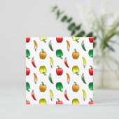 Carte Poivrons Bell et poivrons longs doux (Debout devant)