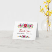 Carte Poivrons rouges design hongrois (Fleur jaune)