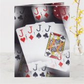 Carte Poker,_Quad_Jacks,_Big_Greeting_Card. (Fleur jaune)