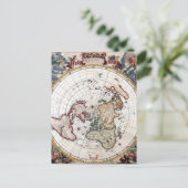 Carte polaire du 18° siècle (Debout devant)