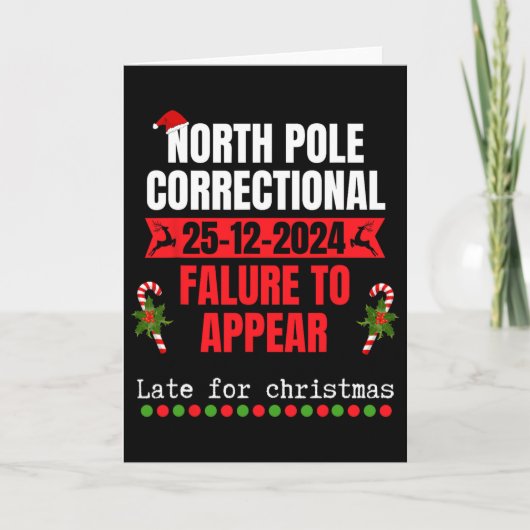 Carte Pôle Nord Correctionnel Défaillance à comparaître (Devant)