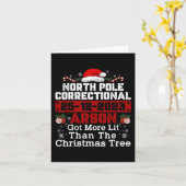 Carte Pôle Nord correctionnel : l'incendie criminel a ét (Fleur jaune)