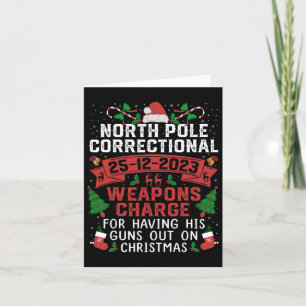 Carte Pôle Nord correctionnel Weaponds Charge Ses Armes